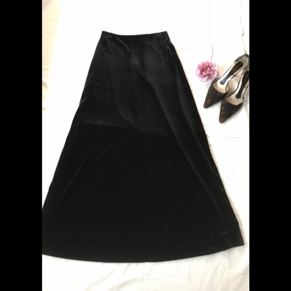 Alex Evenings long velvet A line skirt siz… - Picture 3 of 6